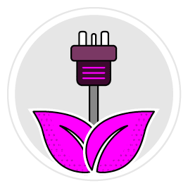 A purple and pink flower with a purple stem. Description generated by AI