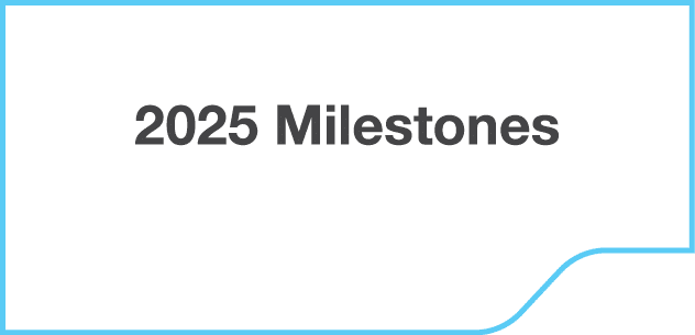2025 Milestones