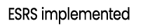 ESRS implemented