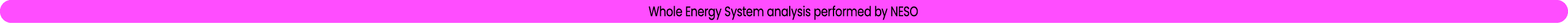 Whole Energy System analysis performed by NESO