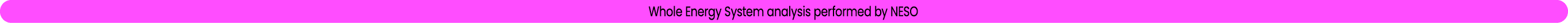 Whole Energy System analysis performed by NESO