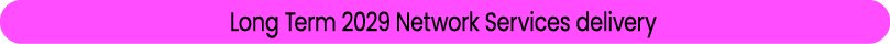 Long Term 2029 Network Services delivery