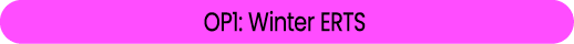 OP1: Winter ERTS