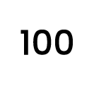 100