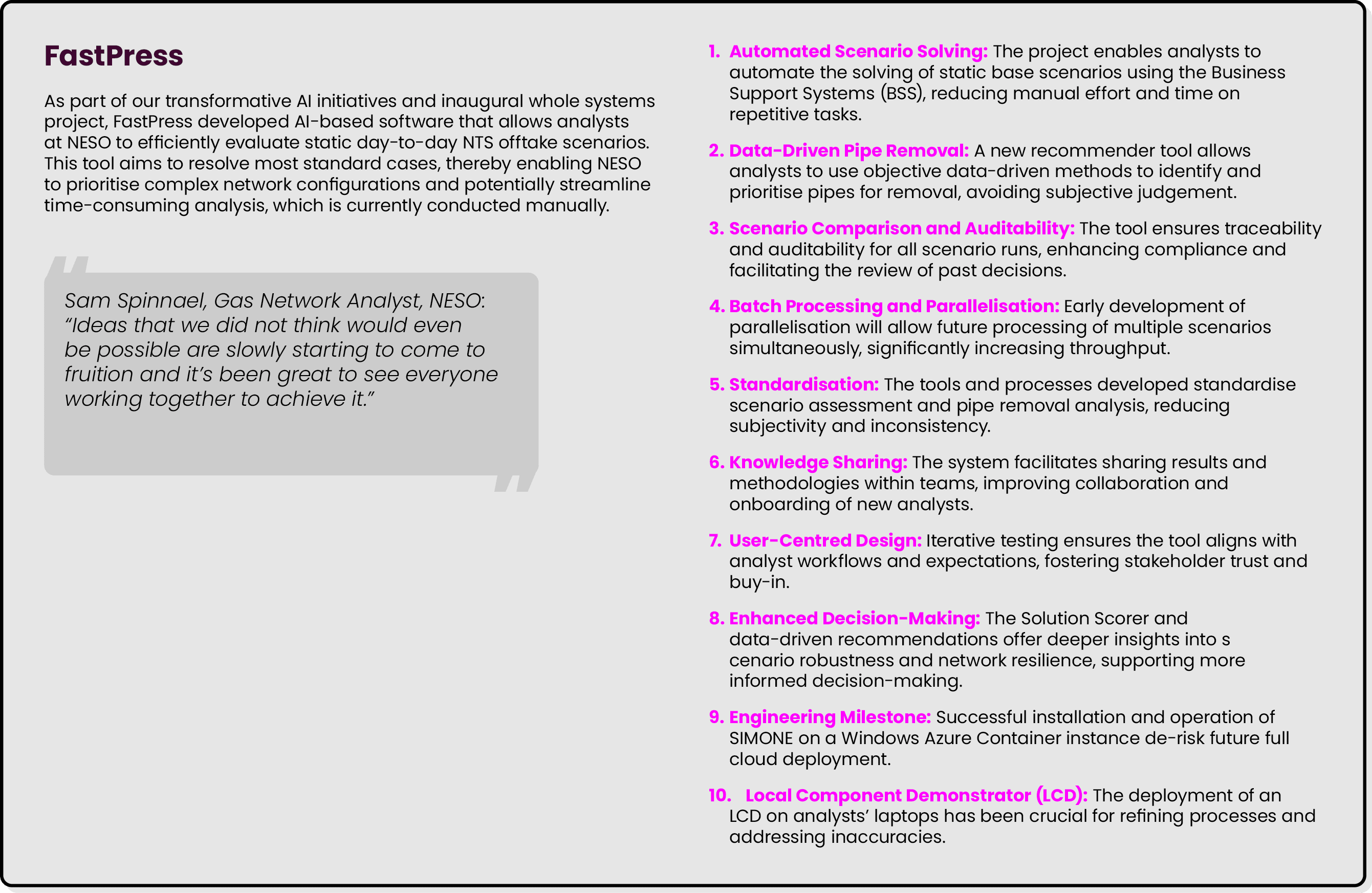 FastPress As part of our transformative AI initiatives and inaugural whole systems project, FastPress developed AI ba...