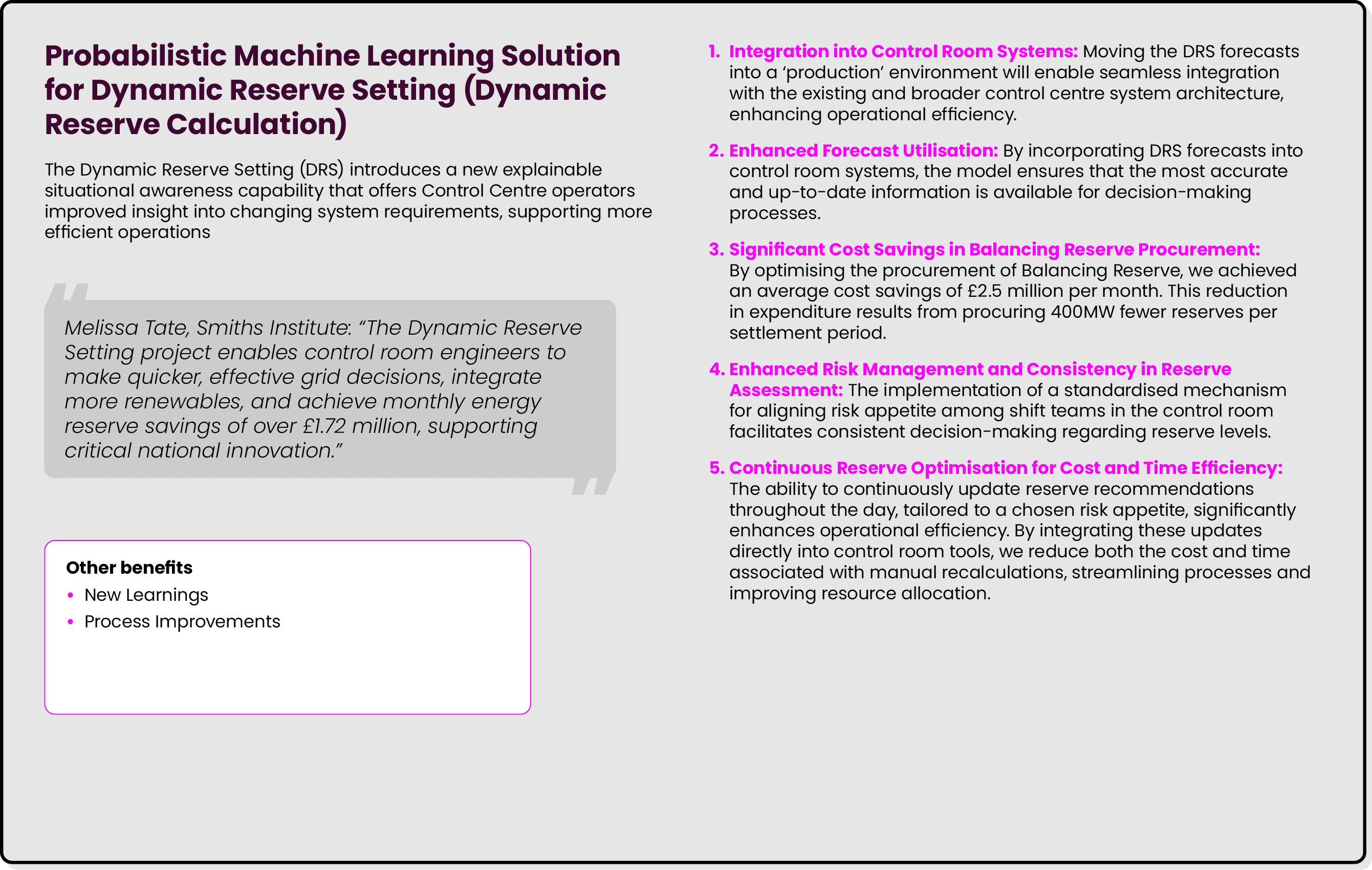 Probabilistic Machine Learning Solution for Dynamic Reserve Setting (Dynamic Reserve Calculation) The Dynamic Reserve...