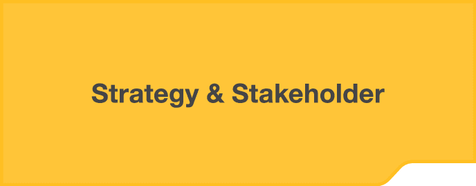 Strategy & Stakeholder