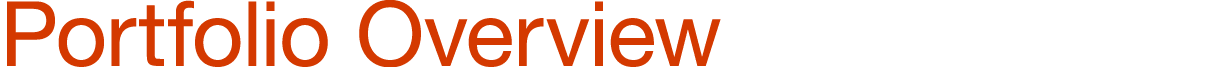Portfolio Overview