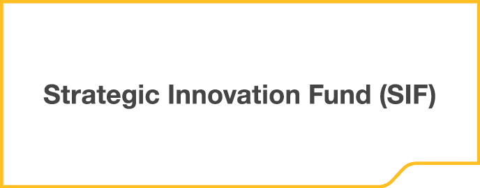 Strategic Innovation Fund (SIF)