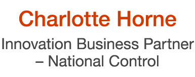 Charlotte Horne Innovation Business Partner – National Control