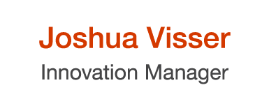 Joshua Visser Innovation Manager