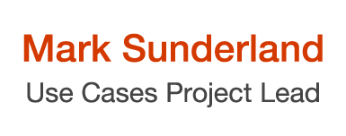 Mark Sunderland Use Cases Project Lead