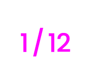 1 / 12