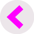 A pink and white circle with a pink triangle in it. Description generated by AI