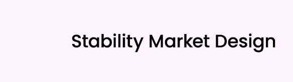 Stability Market Design 