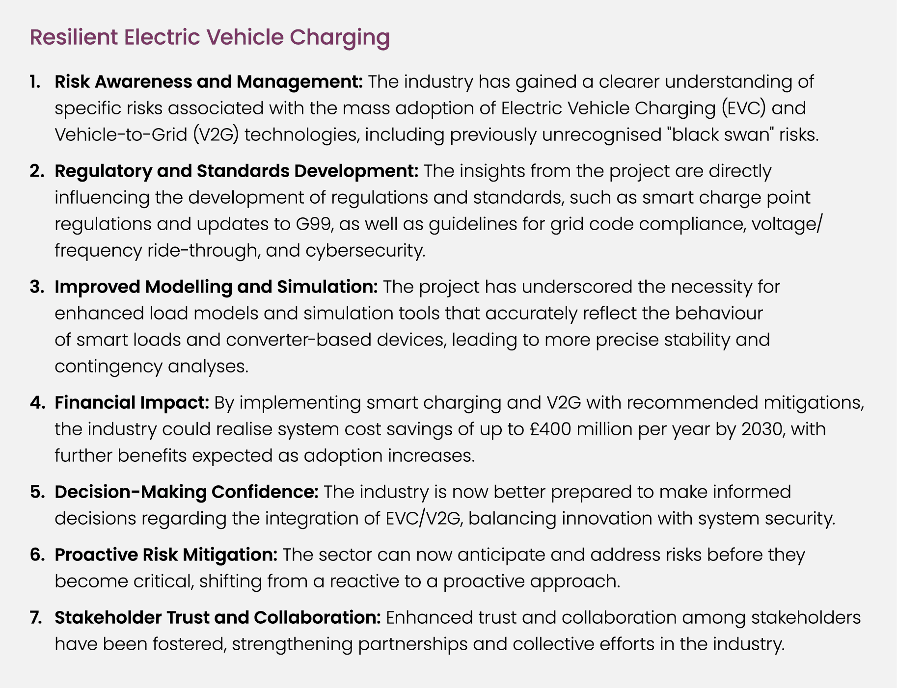 Resilient Electric Vehicle Charging Risk Awareness and Management: The industry has gained a clearer understanding of...