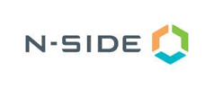 A logo for N-Side. Description generated by AI