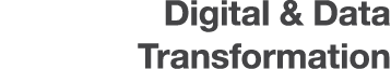 Digital & Data Transformation