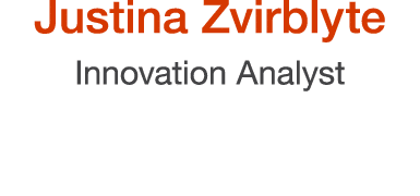 Justina Zvirblyte Innovation Analyst