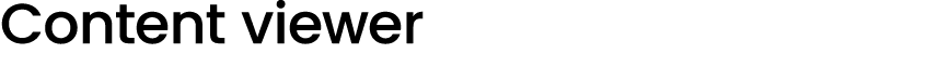 Content viewer