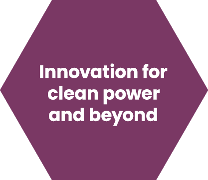 Innovation for clean power and beyond