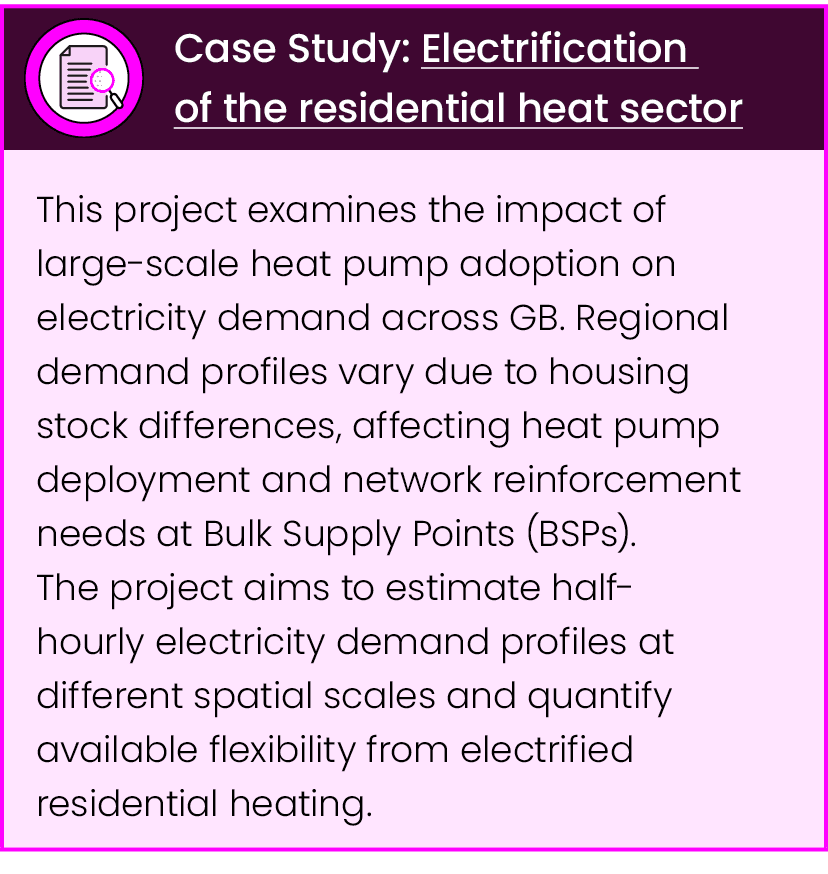￼,Case Study: Electrification of the residential heat sector,This project examines the impact of large scale heat pum...
