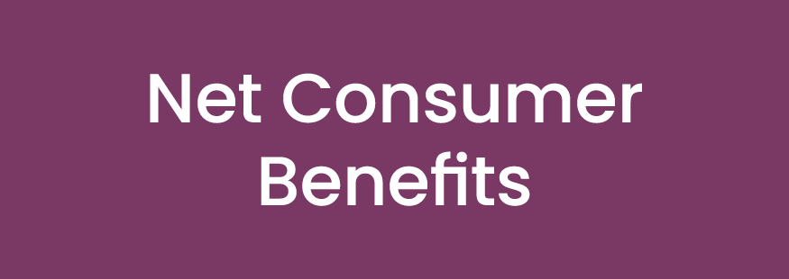 Net Consumer Benefits