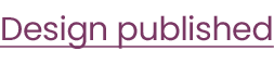 Design published