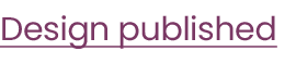 Design published