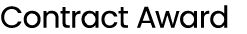 Contract Award 