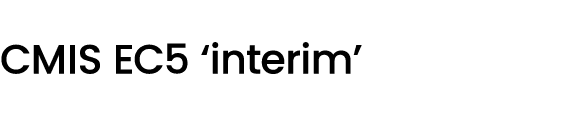 CMIS EC5 ‘interim’