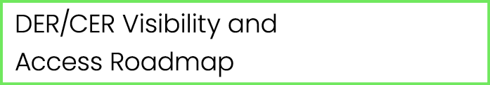 DER/CER Visibility and Access Roadmap 