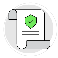 A green checkmark is placed on a piece of paper. AI generated content