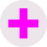 A pink and white medical symbol. AI generated content