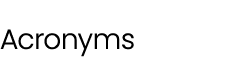 Acronyms